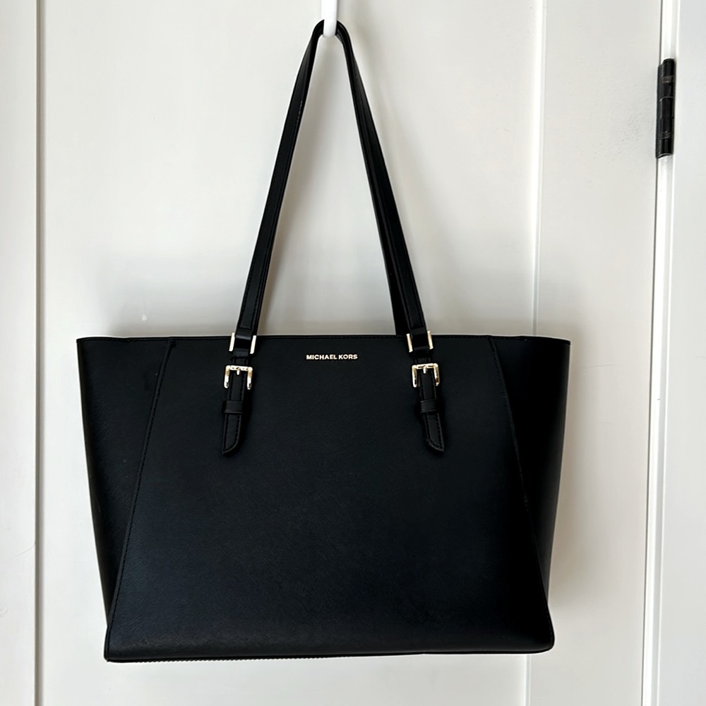 Black Michael Kors Laptop Purse - Fairly Good Condition